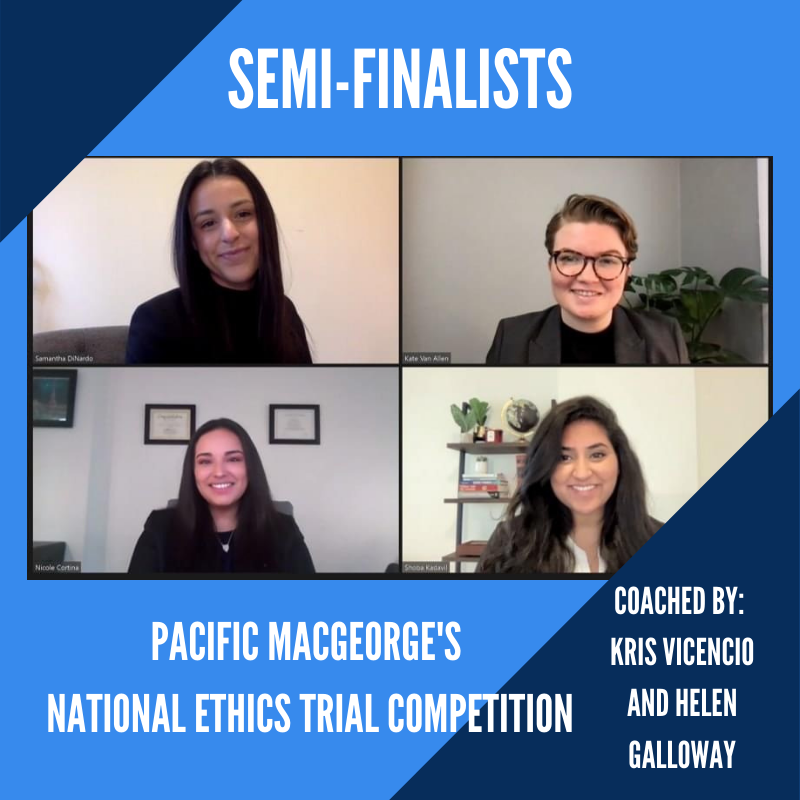 Pacific McGeorge Semi-Finalists