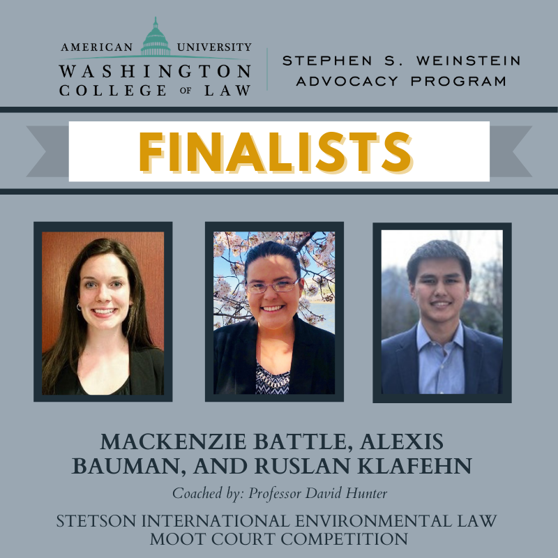 Stetson International Environmental Law Moot Court Competition