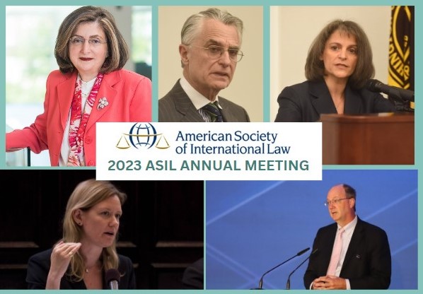 AUWCL Faculty at the 2023 ASIL Annual Meeting