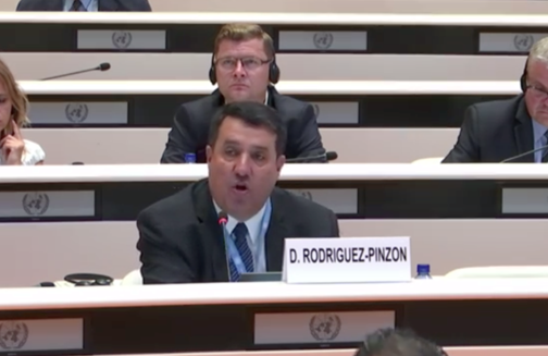 Profesor Diego Rodríguez-Pinzón participó en la 70ª sesión del Comité contra la Tortura de la ONU