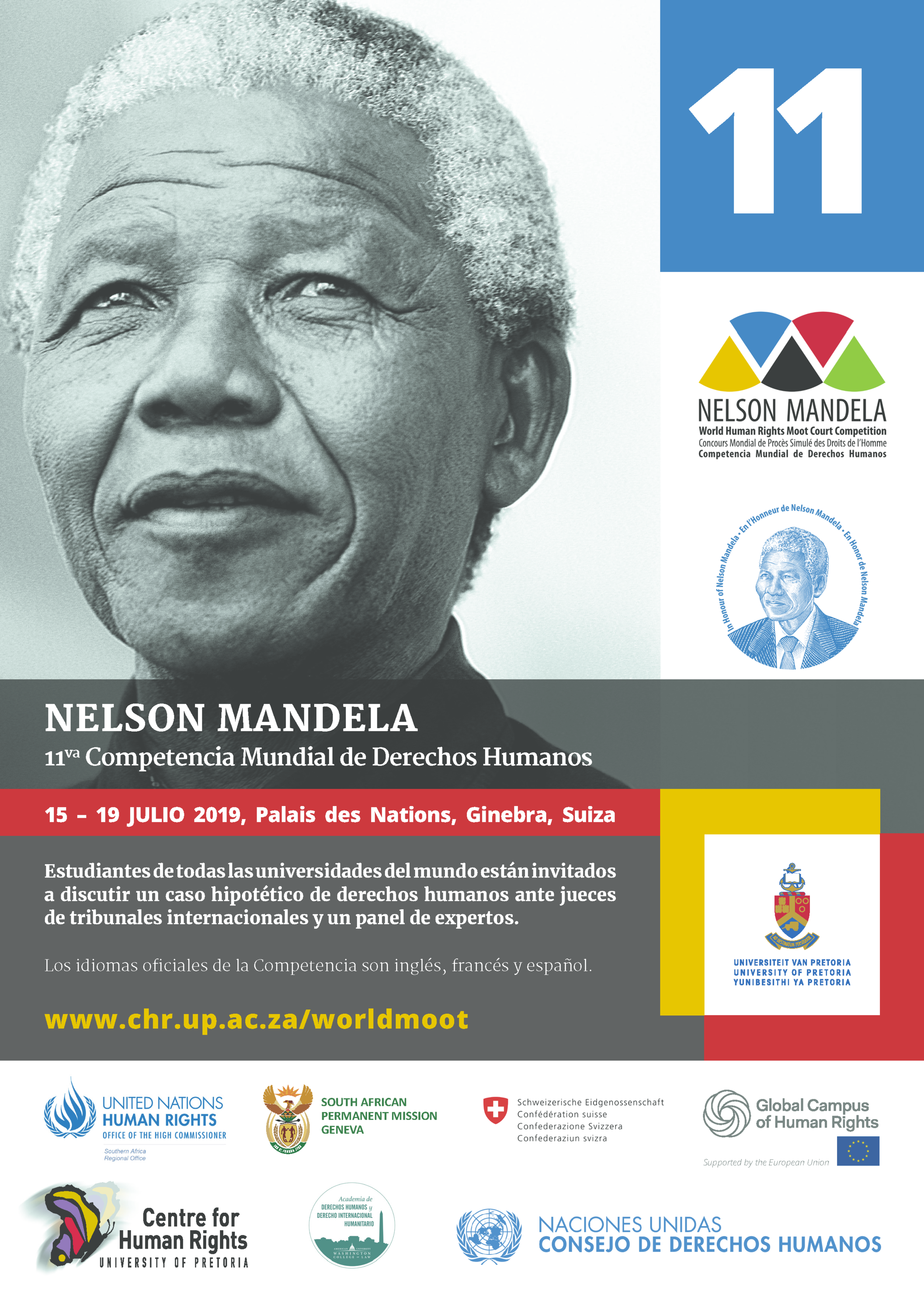11va Competencia Mundial de Derechos Humanos Nelson Mandela