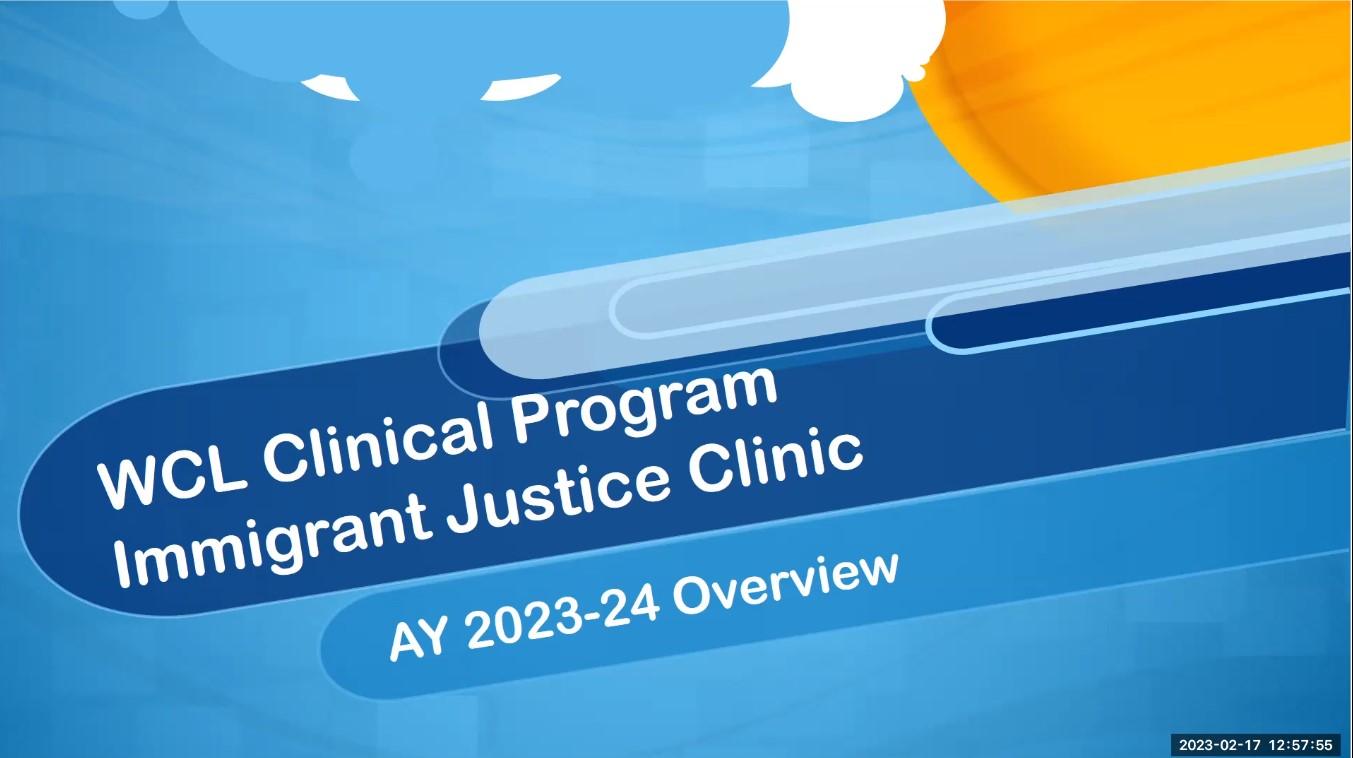 IJC Overview for 2023-2024 Clinic Applicants