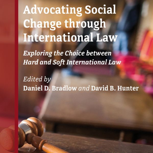 The role of international in advocating for social change. The title of the book and its cover