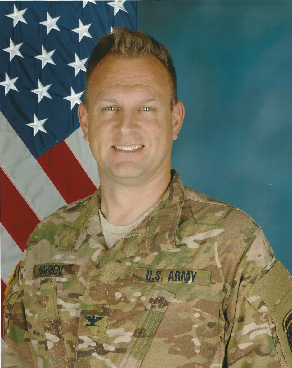 Colonel Pete Hayden, US Cyber Command