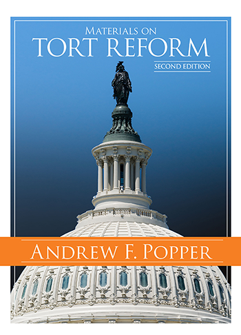 Materials on Tort Reform book cover