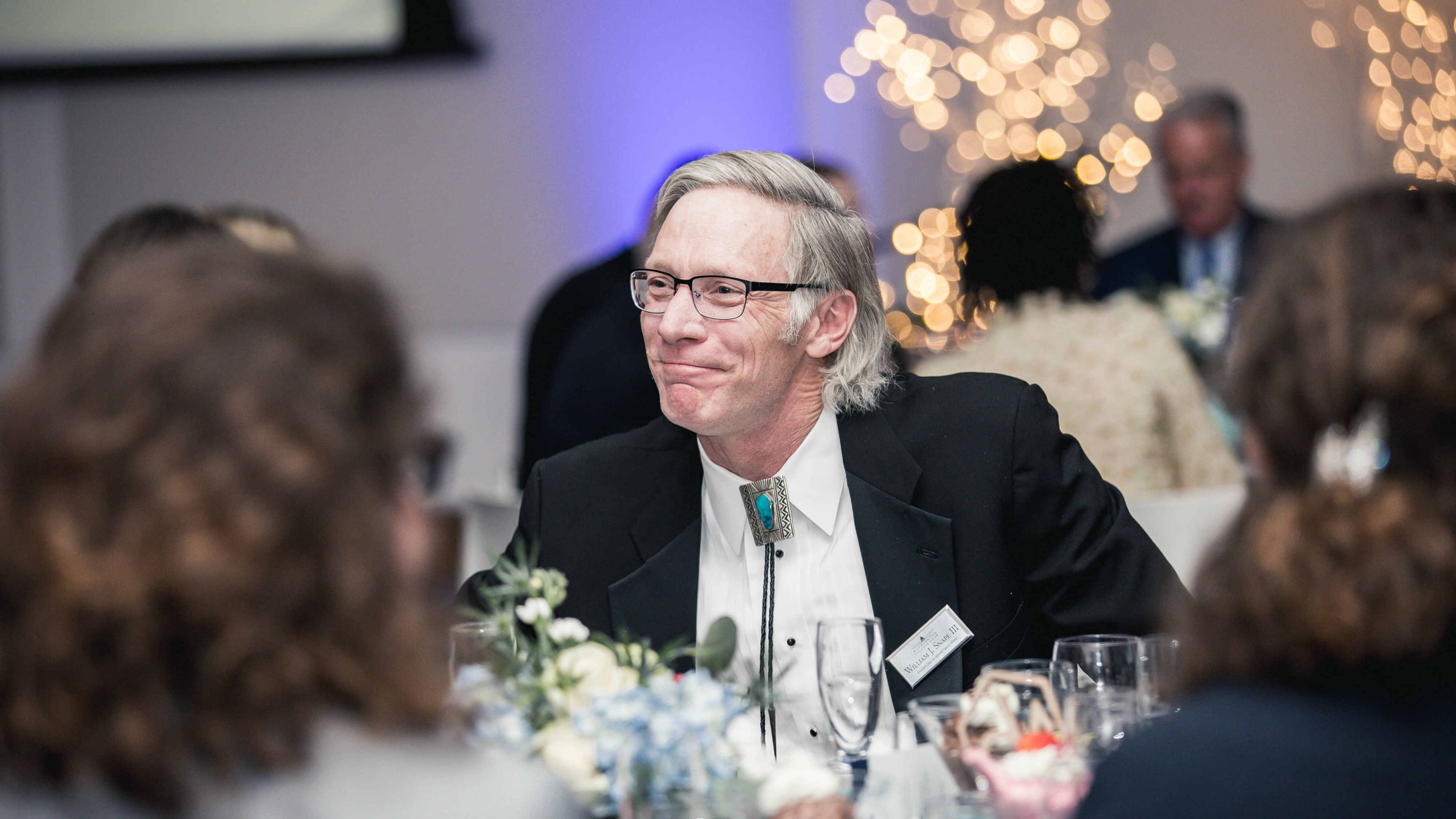 AUWCL Professor and Assistant Dean of Adjunct Faculty Affairs Bill Snape attends the Legends & Leaders Dinner.