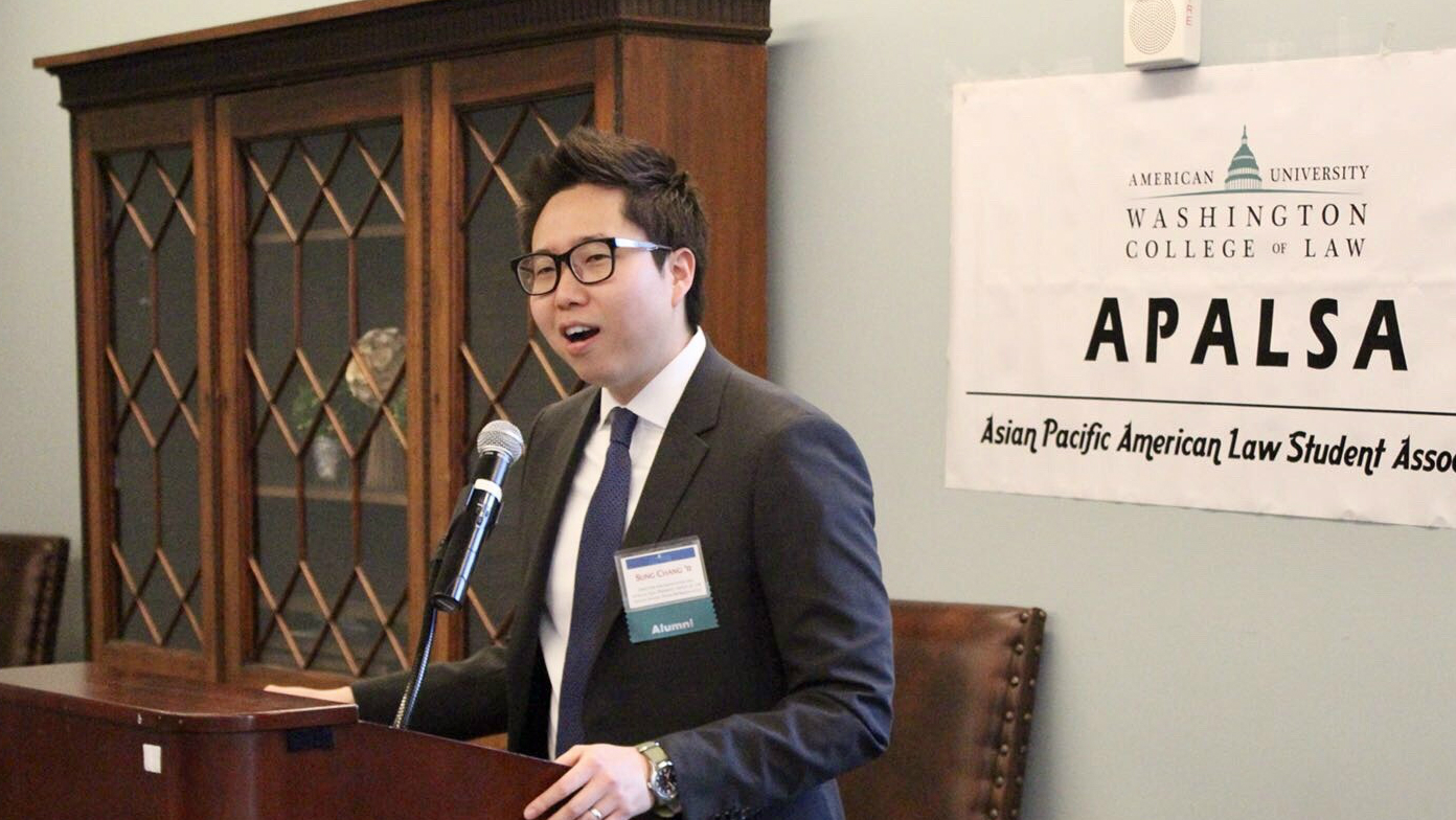 Keynote Speaker Sung Chang ‘11, Director of Innovation and Intellectual Property Office of the United States Trade Representative.