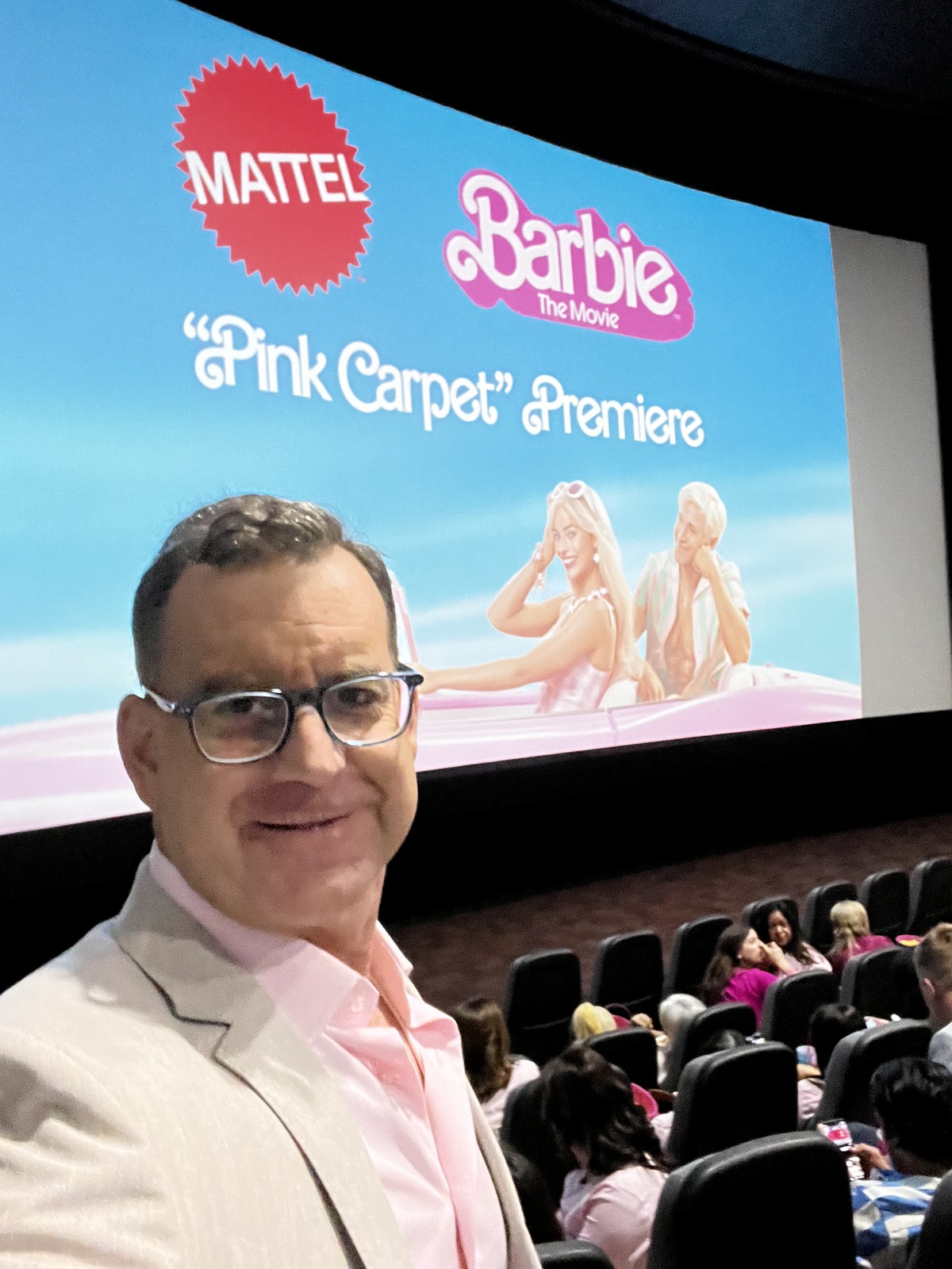 Michael Moore Barbie premiere