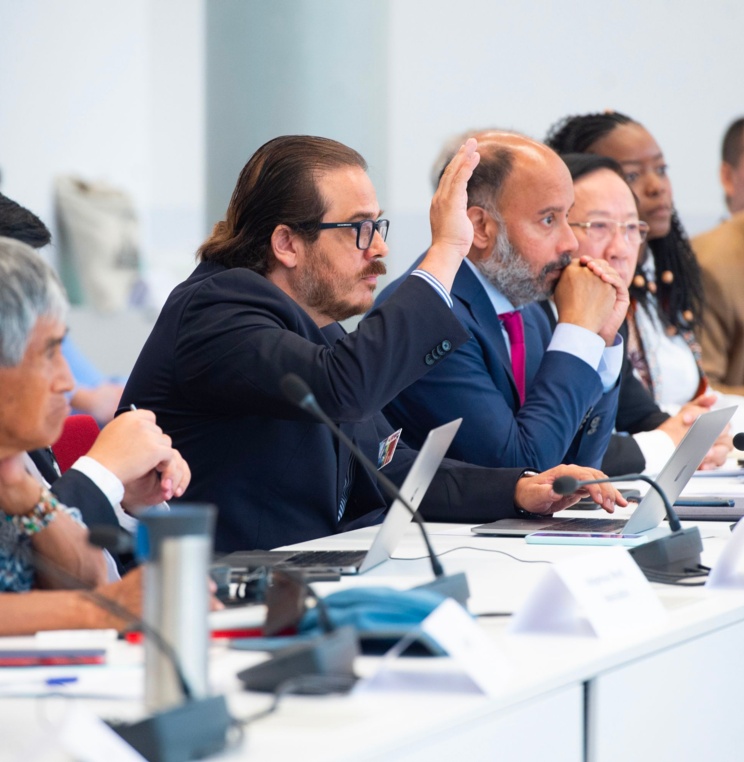 Andrés Izquierdo, Senior Research Analyst at PIJIP participated at the Eighth Session of the WIPO Conversation on Intellectual Property (IP) and Frontier Technologies