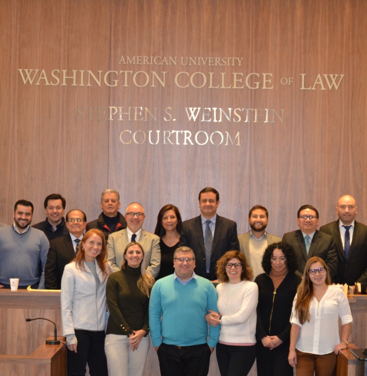 AUWCL Hosts Program on U.S. Adversarial Court System for Latin American Legal Practitioners