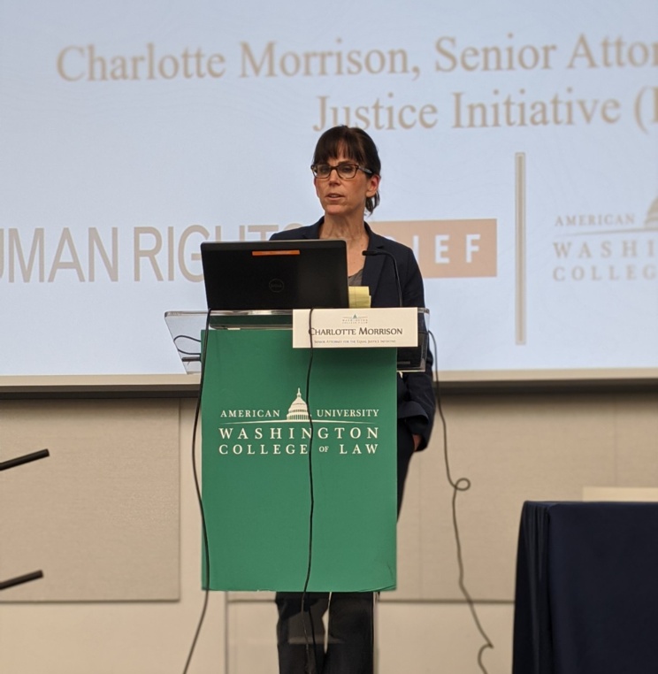 Senior Attorney for Equal Justice Initiative Charlotte Morrison. 