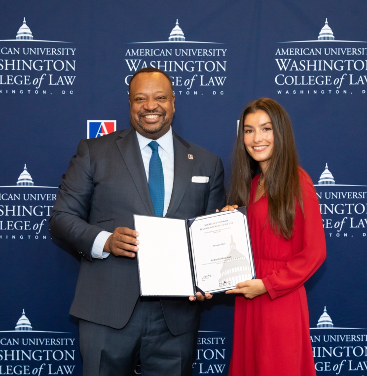 American University Washington College of Law Honors Exceptional Graduates at Inaugural Commencement Awards Ceremony
