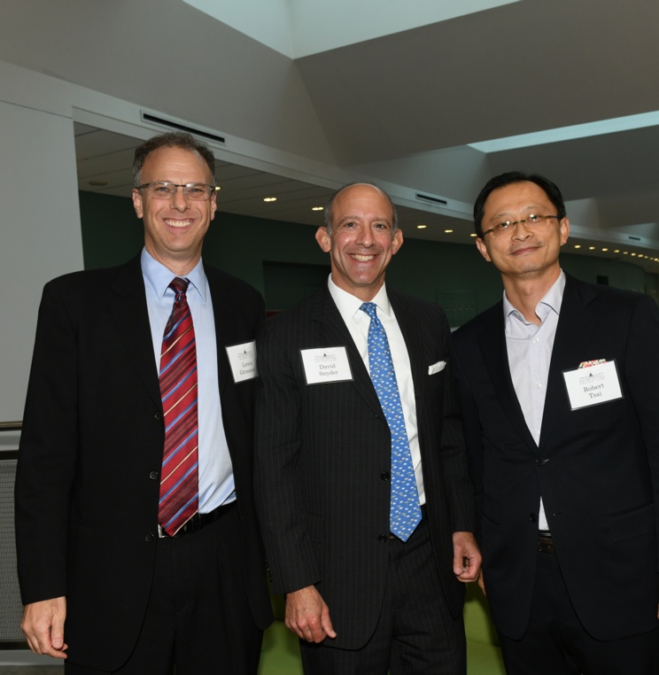Professors Lewis Grossman, David Snyder, and Robert Tsai