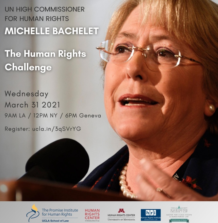 UN Commissioner on Human Rights Michelle Bachelet Addresses Current Human Rights Challenges