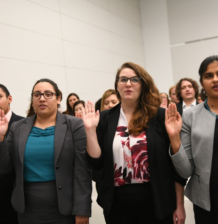 Inaugural Clinic Student Attorney Swearing-In Ceremony