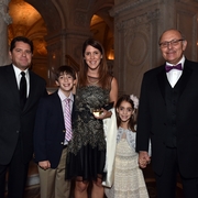 Dean Grossman with his family