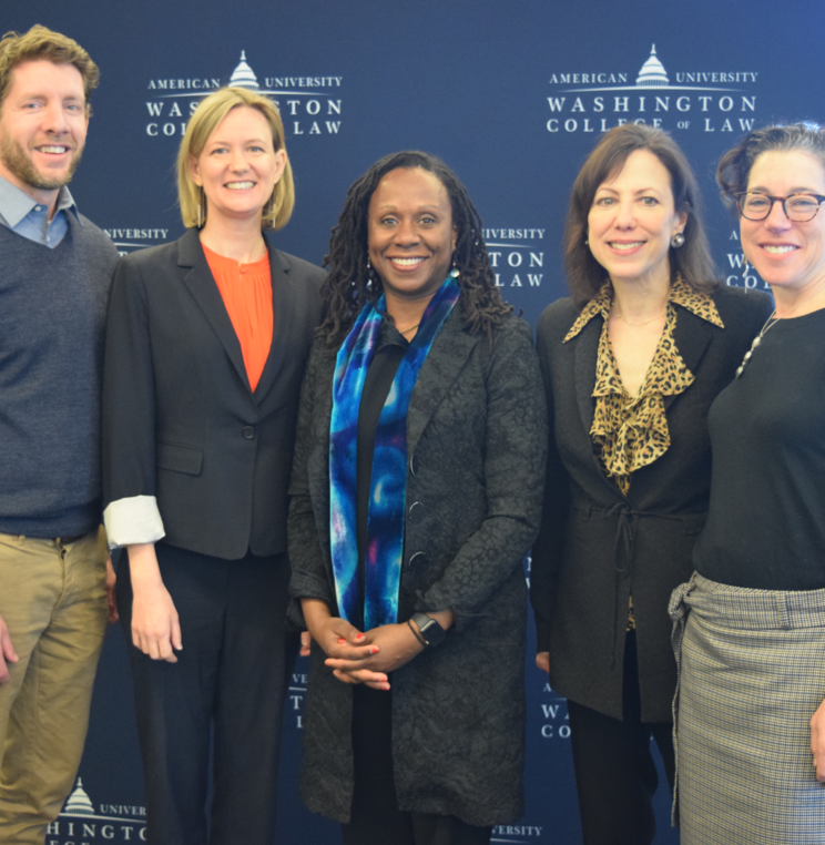 Four AUWCL Professors Recognized for Outstanding Scholarship