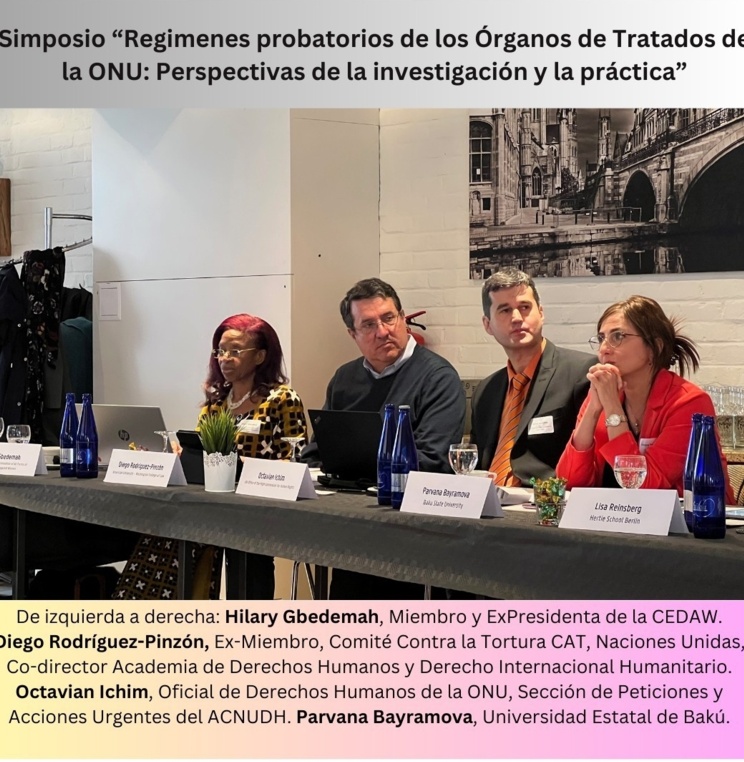 Profesor Diego Rodríguez-Pinzón en Gante: Simposio Explora Regímenes Probatorios en Organismos Tratados de la ONU con Énfasis en el Comité contra la Tortura