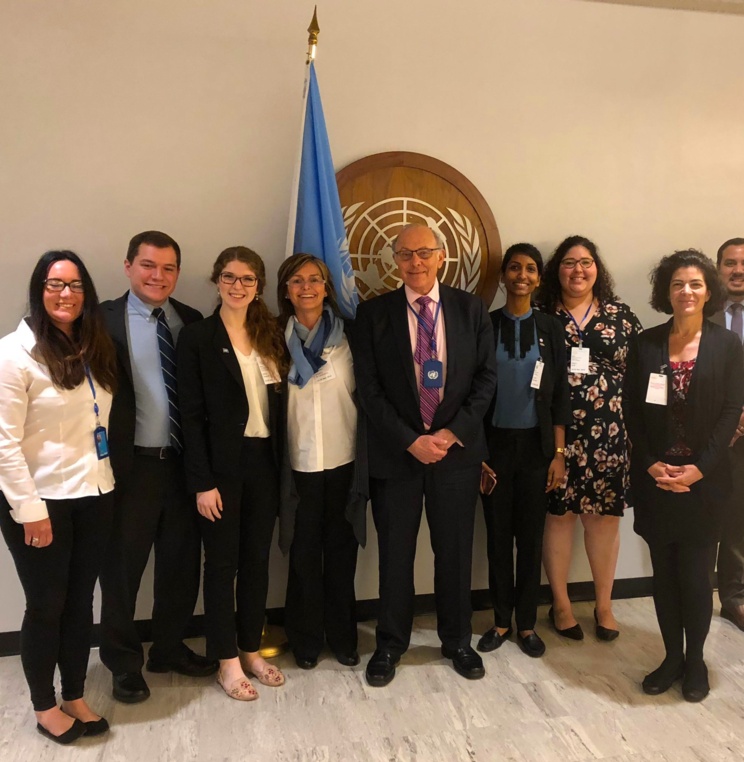 AUWCL Students at the UN Headquarters