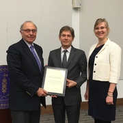 AUWCL Presented with Certificate of Appreciation from the State Department