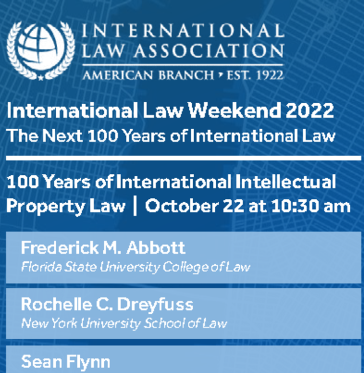 100 Years of International Intellectual Property Law