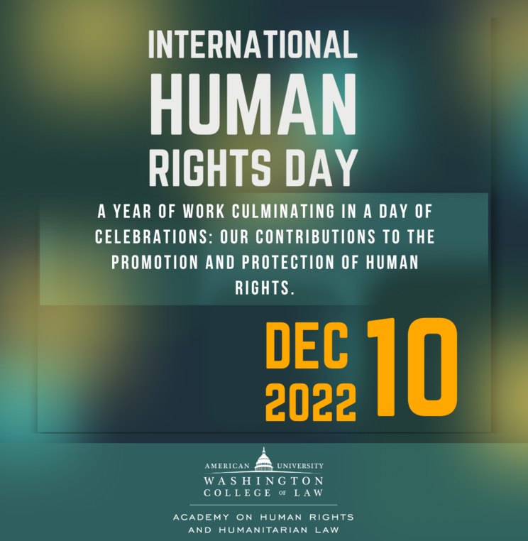 Celebrating Human Rights Day - December 10, 2022