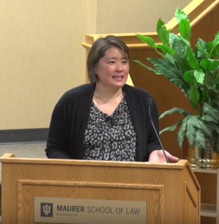 Professor Janie Chuang Gives Lecture at Indiana University Maurer School of Law on the Past 20 Years of Global Response on Human Trafficking