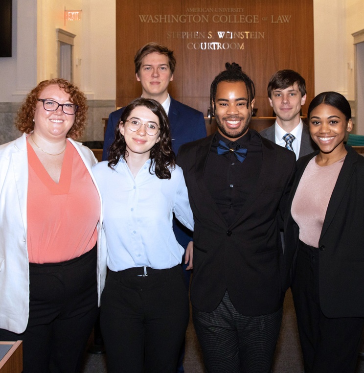 First-Year Law Students Argue Simulated Appellate Case Before Distinguished Judges