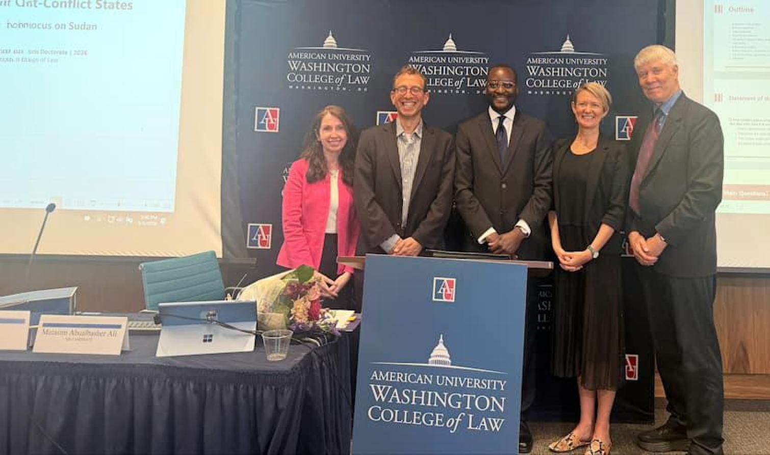 Congratulations to Dr. Mutasim Abualbasher Ali!