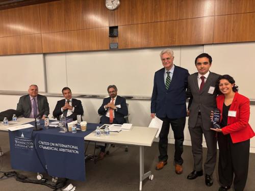 Competition arbitration winning team