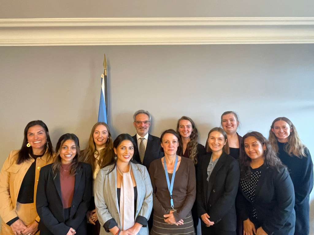 Kovler Cohort 2025 with Ms. Julia Kozma, Member of the UN Subcommittee on Prevention of Torture and Other Cruel, Inhuman or Degrading Treatment or Punishment (“SPT”) and Mr. Joao Nataf, Secretary of the SPT. Kovler Cohort 2025 with Ms. Julia Kozma, Member of the UN Subcommittee on Prevention of Torture and Other Cruel, Inhuman or Degrading Treatment or Punishment (“SPT”) and Mr. Joao Nataf, Secretary of the SPT.