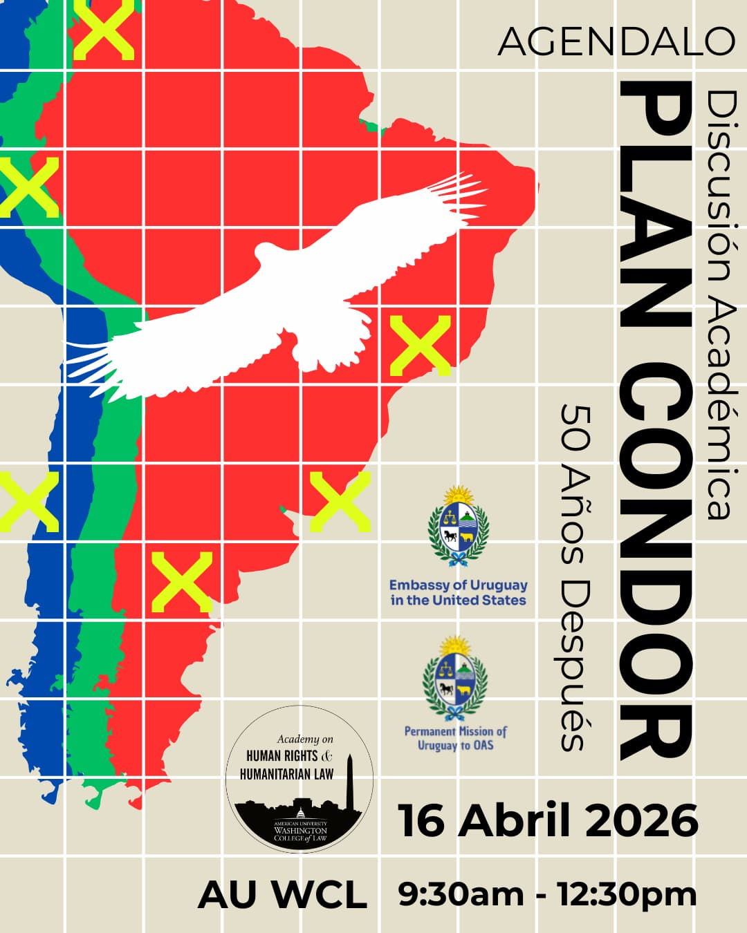 Conmemorando los 50 años del Plan Cóndor: una conferencia en American University Washington College of Law