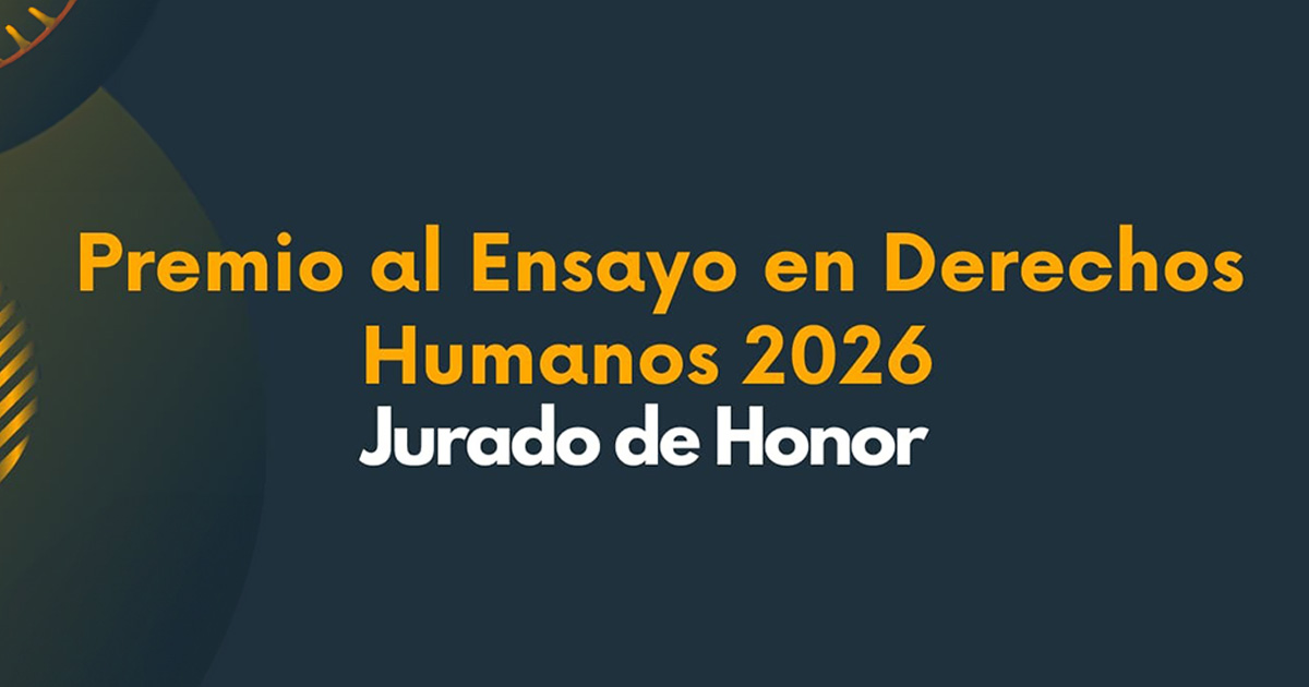 La Academia presenta el Jurado de Honor del Premio de Ensayo en Derechos Humanos 2026