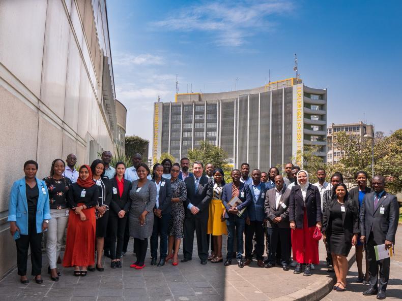 Professor Diego Rodríguez-Pinzón  In Ethiopia