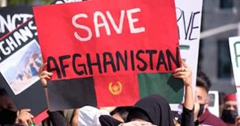 Women in Afghanistan Protesting for Liberty