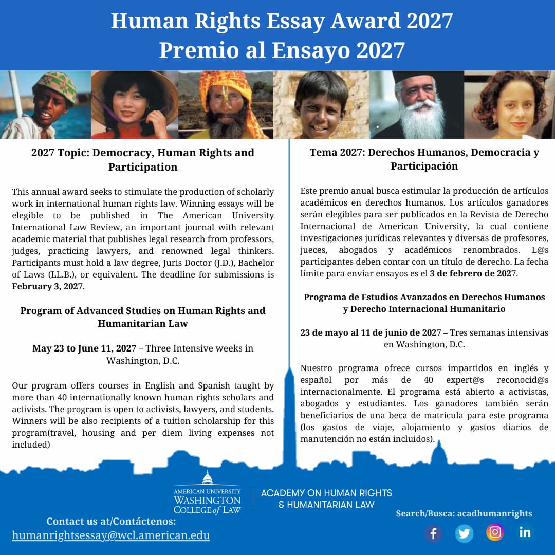 HREA Topics 2027 HREA Topics 2027