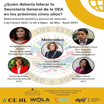 HRD ¿Quien debería liderar la Secretaria General de la ONU en los próximos cinco años