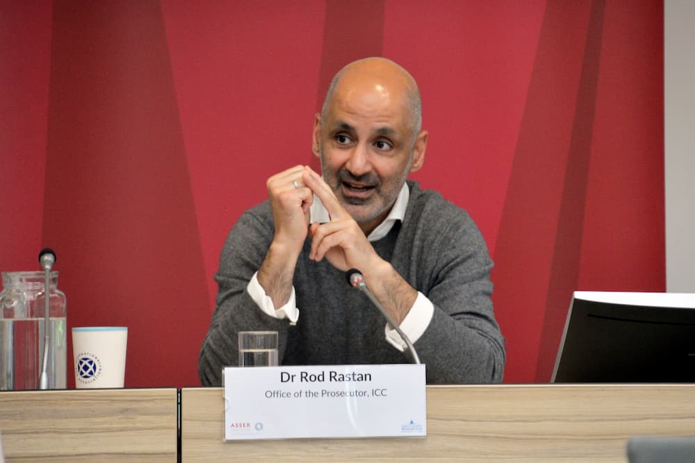 Rod Rastan, Chief of the Judicial Cooperation Support Section in the Registry at the International Criminal Court