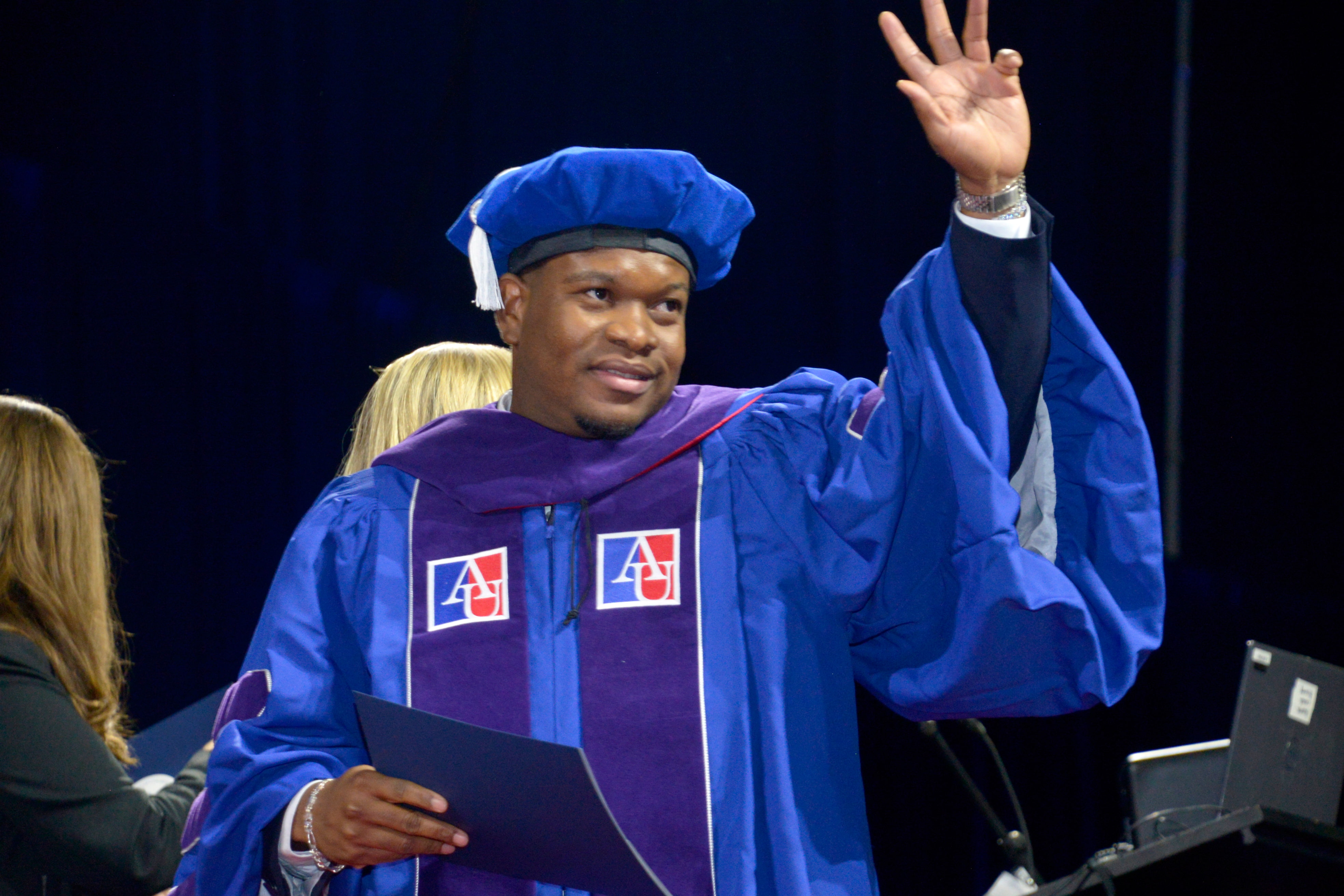 A Fall 2025 AUWCL graduate. A Fall 2025 AUWCL graduate.