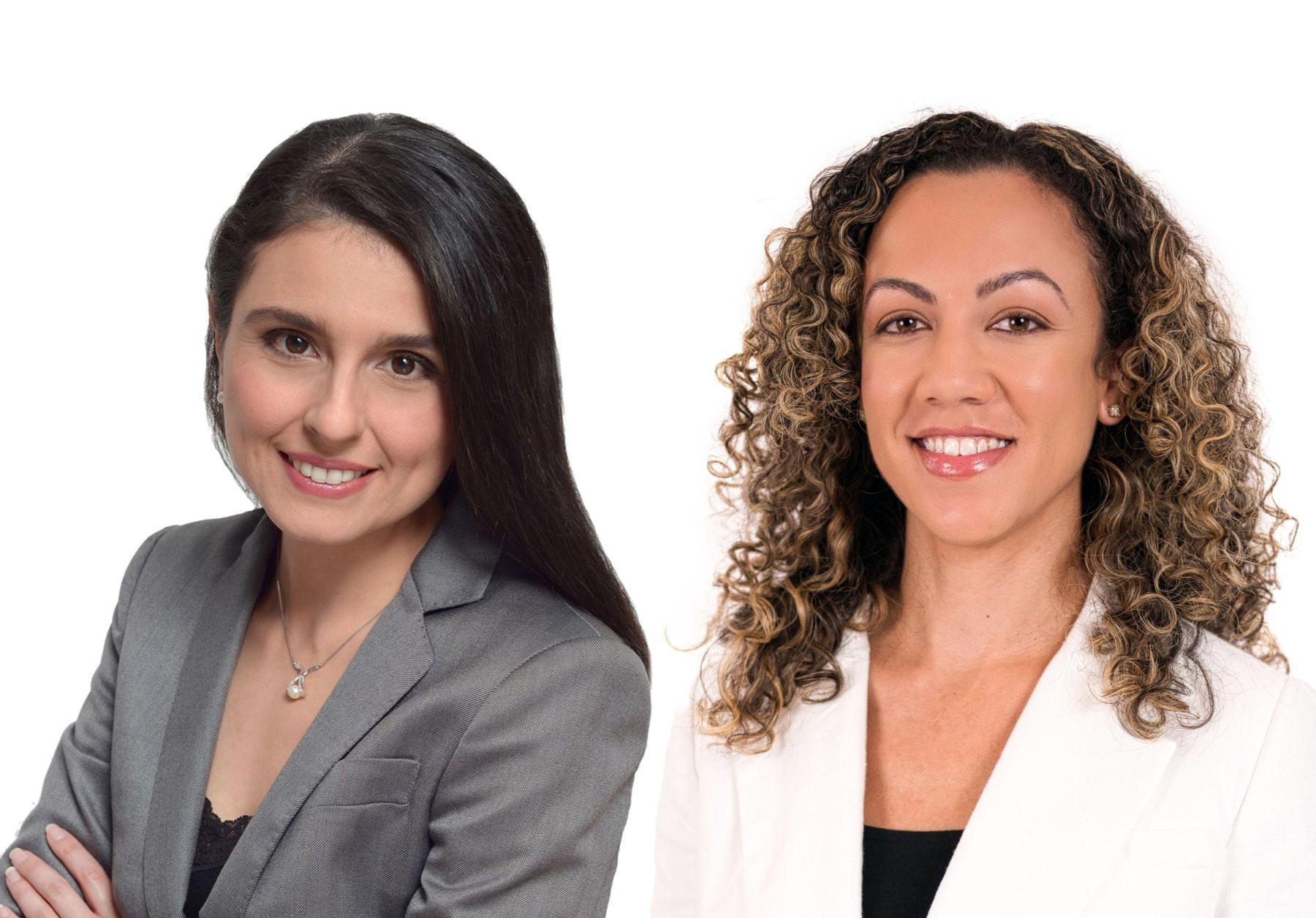 Diana Mendez JD '10 and Liana Kozlowski JD '13